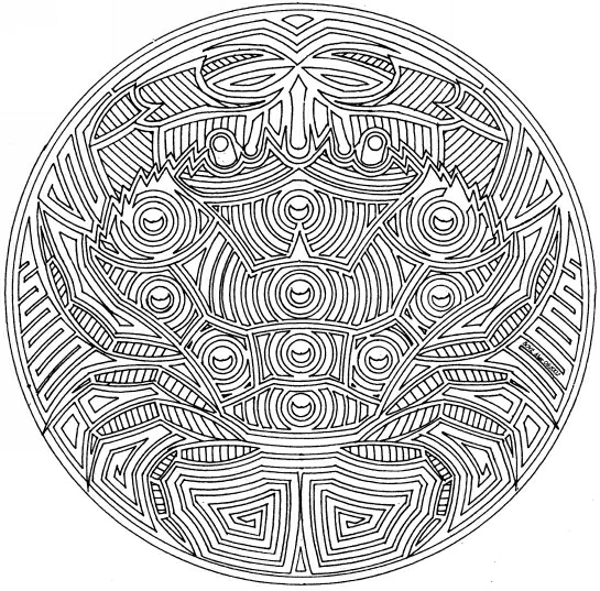Mandalas Animaux 109